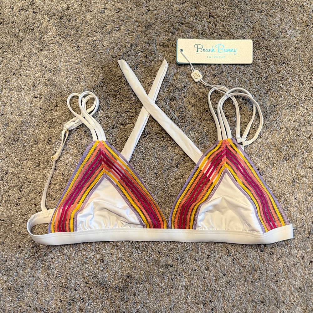 Beach Bunny Sheer Addiction Bikini Top